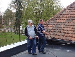 Andrzej SP1JW, Robert SQ1SDX i feeder.jpg
